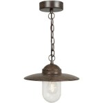 Nordlux - luxembourg 72805009 luminaire suspendu d'ext�rieur e27 rouille s630272