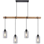 Suspension lampe de salle � manger en bois suspension lampe suspension en bois lampe suspendue table ...