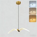 Suspension led cr�ative, �clairage tricolore, lampe de table pour �lot de cuisine, plafonnier d�coratif, ...