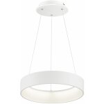 Suspension led, dimmable, rglable en hauteur, lampe de table  manger suspendue, anneau de lampe suspendue ...