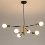 Goeco suspension luminaire led, lustre industriel rétro noirs e27, plafonnier à angle réglable à 180 ... Goeco suspension luminaire led, lustre industriel rétro noirs e27, plafonnier à angle réglable à 180 ...