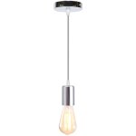 2pcs suspension luminaire rtro lampe  suspension vintage plafonnier d'intrieur moderne en mtal et ...