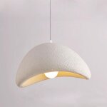 Suspension luminaire vintage cr�ativit�, ciment abat - jour d�coration lustre e27 blanc plafonnier pour ...
