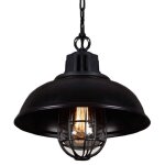 Suspension lustre abat - jour en m�tal loft style lampe chandelier industriel vintage pendentif lumi�re ...