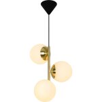 Suspension m�tal et verre blanc opalin lilly nordlux 48603035