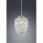 Petty suspension grape gems chrome 20 cm trio lighting