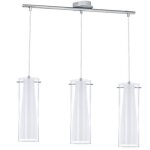 Suspension pinto 3 spots - blanc