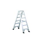Svelt - escabeau double 2x8 marches - hauteur max. de travail 4. 02m - longueur pli�e 2, 02m - sve - ...