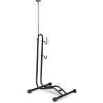 Swanew - support � v�los r�telier v�lo au sol en pour 1 v�los, rangement de support bicyclette de jardin ...
