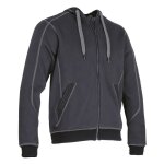 Lma - sweat  capuche zipp - 8048 charpente taille 3