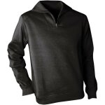 Sweat polaire col camionneur noir lma arizona xxl