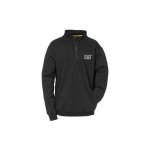 Sweat shirt col camionneur caterpillar canyon noir l