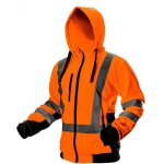 Sweat - shirt de travail haute visibilit�, orange, taille s