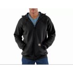Sweatshirt carhartt zip hooded noir t. s