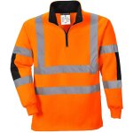 Felpa portwest rugby xenon ad alta visibilit arancione fluorescente xl