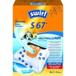 Swirl 2027285 sac pour aspirateur s67 neutralize air melitta