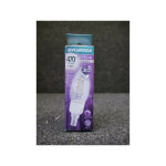 Sylvania - ampoule led 4. 5w flamme claire � filaments � 35x117mm culot e14 2700k 470lm 230v dimmable ...