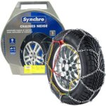 Chaines neige 9mm compatible avec pneu 14 - 15pouces synchro 55 Chaines neige 9mm compatible avec pneu 14 - 15pouces synchro 55