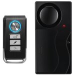 Syst�me d'alarme de voiture 108 db, capteur de vibrations antivol et alarme , dispositif antivol de voiture ...