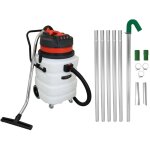 Syst�me d'entretien goutti�re aspirateur 90 l 2 en 1 3000 w 82 db & perche de nettoyage embout d'aspiration ...