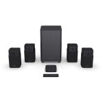 Syst�me home cin�ma hisense ht saturn tuned by devialet 4. 1. 2 ch sans fil avec 4 enceintes satellites ...