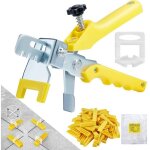 Syst�me de nivellement carrelage 2mm d?aide � la pose 300 clips + 100 cales + 100 croisillons + 1 pince ...