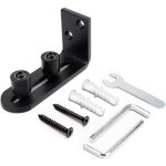 Syst�me de porte coulissante - guides au sol r�glables - roulettes de guidage au sol - accessoires pour ...