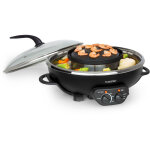 Szechuan 2 - en - 1hot pot et plaque � grillades 5l 1350 / 600 w noir
