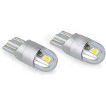 T10 w5w led feu de position veilleuses 12v 6000k blanc 168 194 led clignotant pour ampoule plaque feux ...