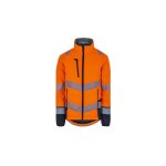 T2s - blouson haute visibilit� griffon orange / marine - xl