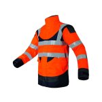 T2s - parka haute visibilit� orange / marine annapurna - xl