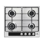 Continental edison - table 4 foyers gaz dont 1 triple couronne inox