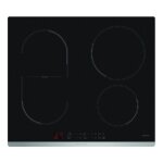 Brandt - table de cuisson induction 60cm 4 feux 7200w noir bpi6425x