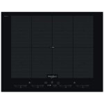 Whirlpool ? table de cuisson � induction encastrable 4 feux ? finition noire �l�gante ? puissance 7400w ...