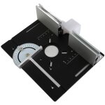 Table d�fonceuse plaque aluminium costume, table fraisage insert avec support de torsion coud�, d�fonceuse ...