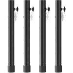Table height extensions 4 foldable table leg risers sturdy and easy to use folding table extensions for ...