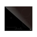 Continental edison table induction 4 zones ceti4zflex3 - flex - 7200w - 4 boosters - noir