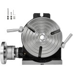Table rotative 8' / 200 mm, table rotative de pr�cision horizontale verticale � 3 fentes pour fraiseuse, ...