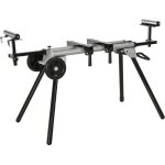 Table de travail pour les scies � t�te et � grain chassis de scie � t�te en acier noir + argent allongement ...