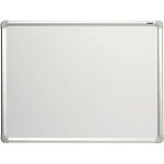 Tableau blanc basic board 96150 (l x h) 600 mm x 450 mm blanc laqu� format paysage ou portrait, bo�te ...