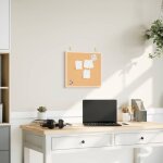 Tableau en li�ge avec cadre bois de pin massif 40x40 cm vidaxl