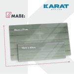 Tableau m�mo en verre design wood aspect bois surface brillante 20 x 60