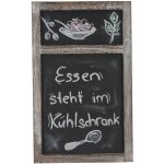 Tableau mural / tableau de publicit  craie, 55x34x2cm style shabby chic - marron