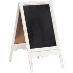 Tableau noir double face en bois chevalet tableau sur pied inscriptible  la craie tableau de rappel ...