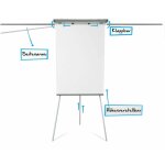 Master of boards - tableau de prsentation 3 pieds pliants criture coyote taille du tableau: 68 x 105 ...