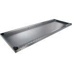 Tablette l. 1700xp400 mm capacit de charge 200 kg acier argent galvanis pour rayonnage grand volume ...