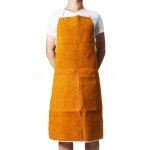 Tabliers en cuir de vache thermo - isolant, protection pour soudeurs, forgeron, r�sistant au feu, v�tements ...