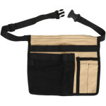 Tablier de jardin avec poches multiples, ceinture de travail ajustable en toile d'oxford pour outils ...