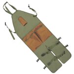 Tablier pour outils tablier de jambi�res de jardinage, r�glable, multi - poches, protection des jambes, ...