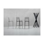 Scab - tabouret de bar design - isy antishock - extrieur et interieur
